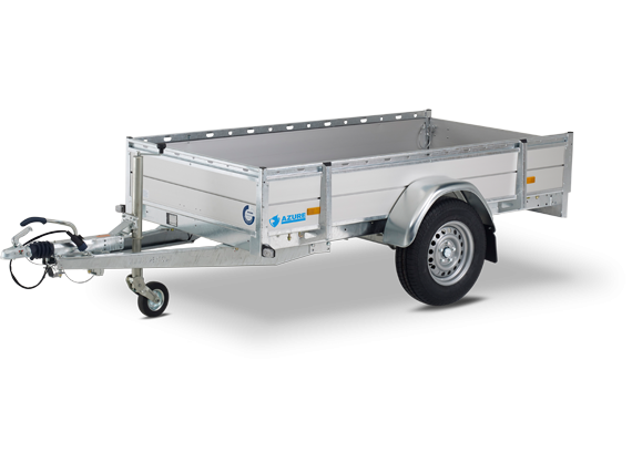 AZURE L-1 Aluminium Einachser Offener PKW Anhänger