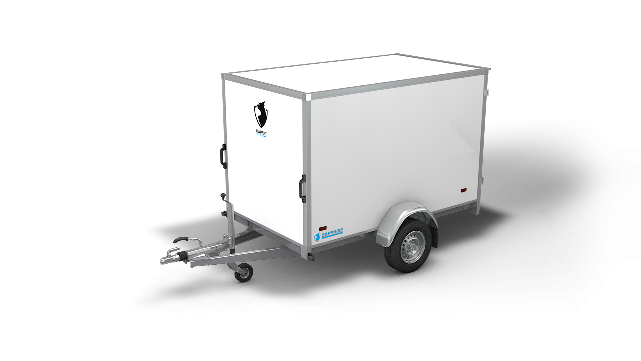 HAPERT box van trailer SAPPHIRE L-1