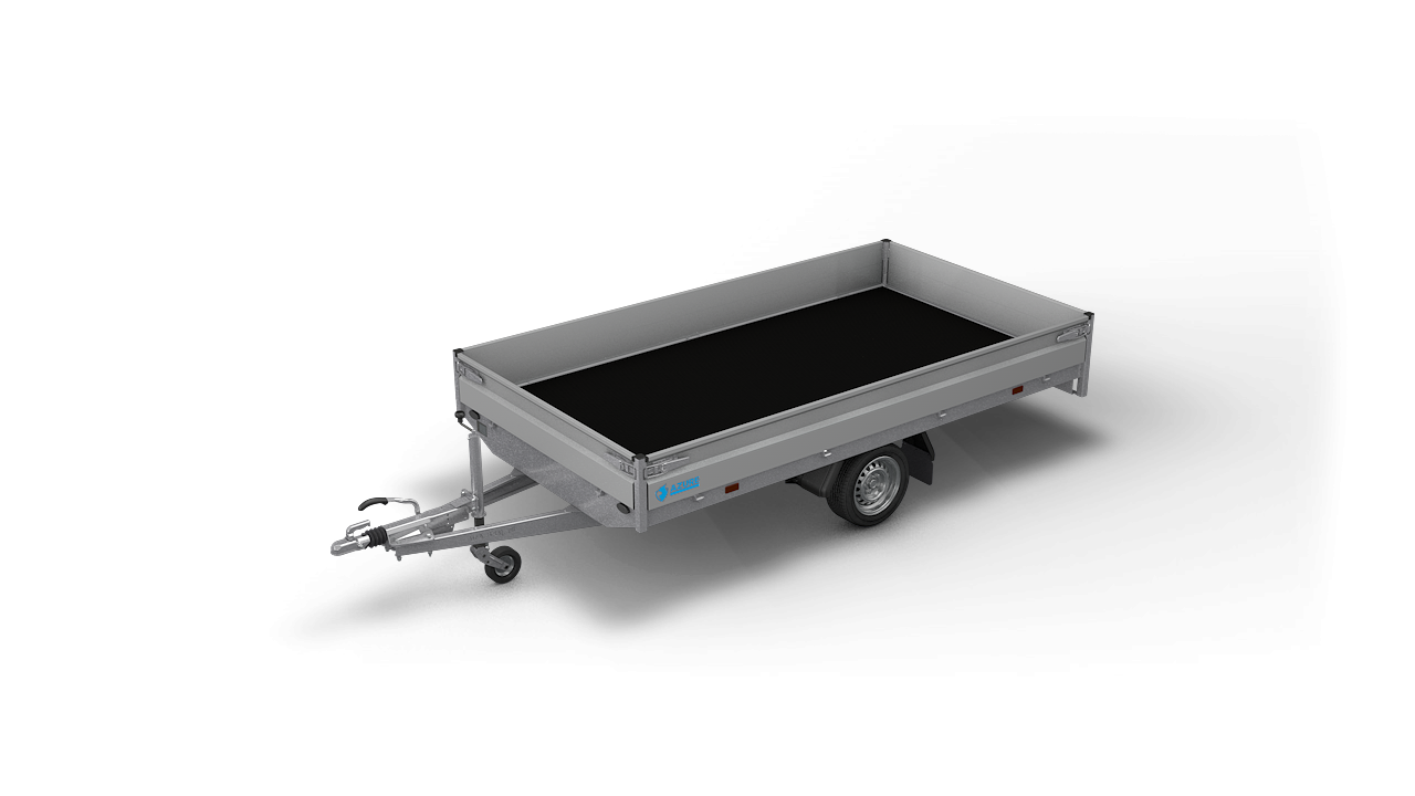 HAPERT trailer AZURE H-1 flatbed