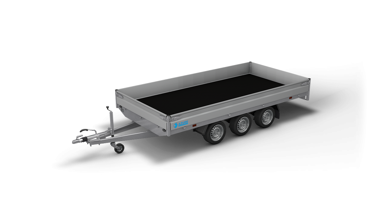 HAPERT trailer AZURE H-3 flatbed