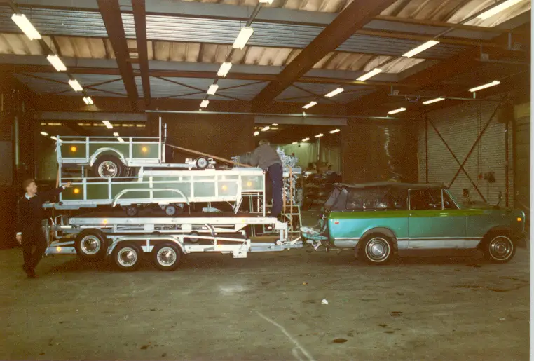 1984 aanhangwagens van Hapert Wagenbouw