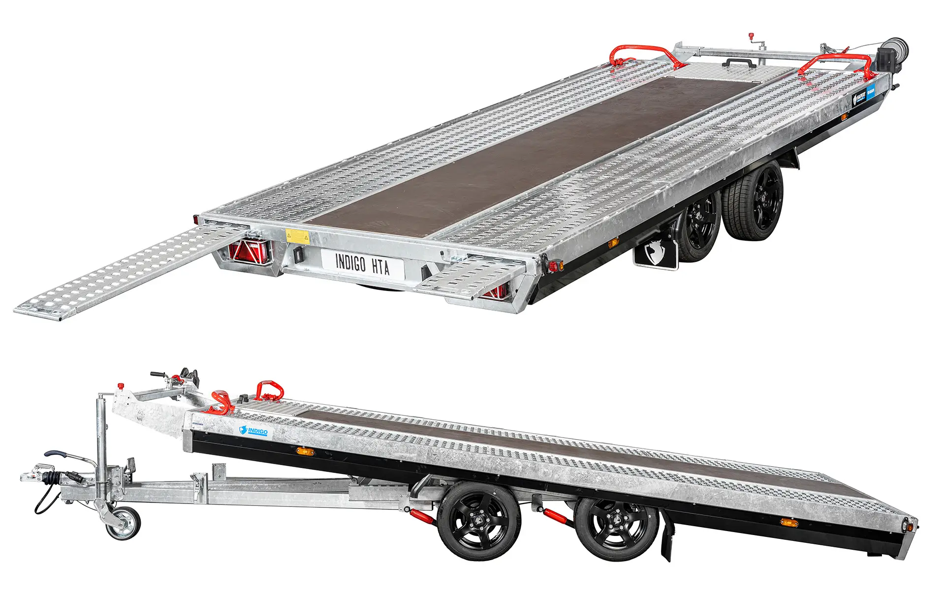Hapert Indigo HTA kippbarer Transporter Hochlader Full Option
