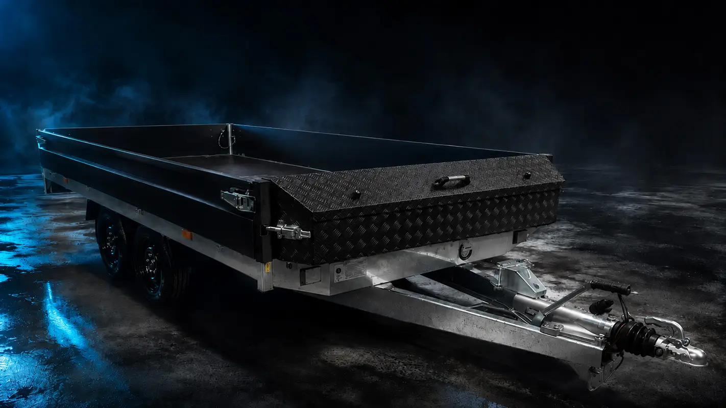 Tilting storage box - Hapert Trailers