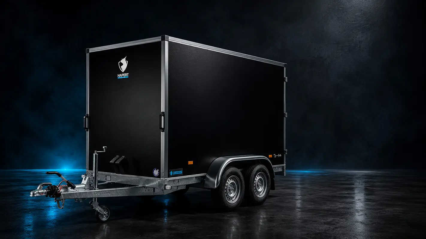 Black walls - Hapert Trailers